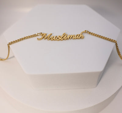 Muslimah Choker | Gold