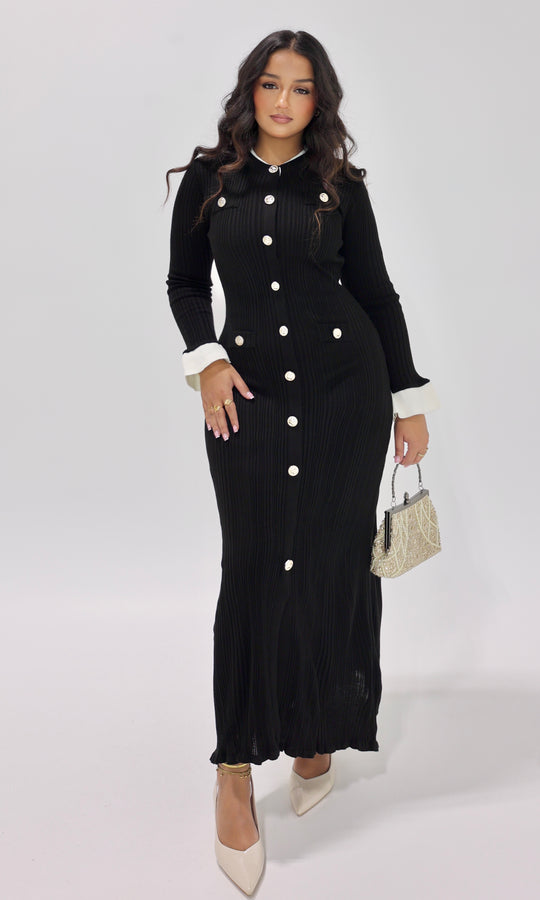 Linda Ribbed Maxi