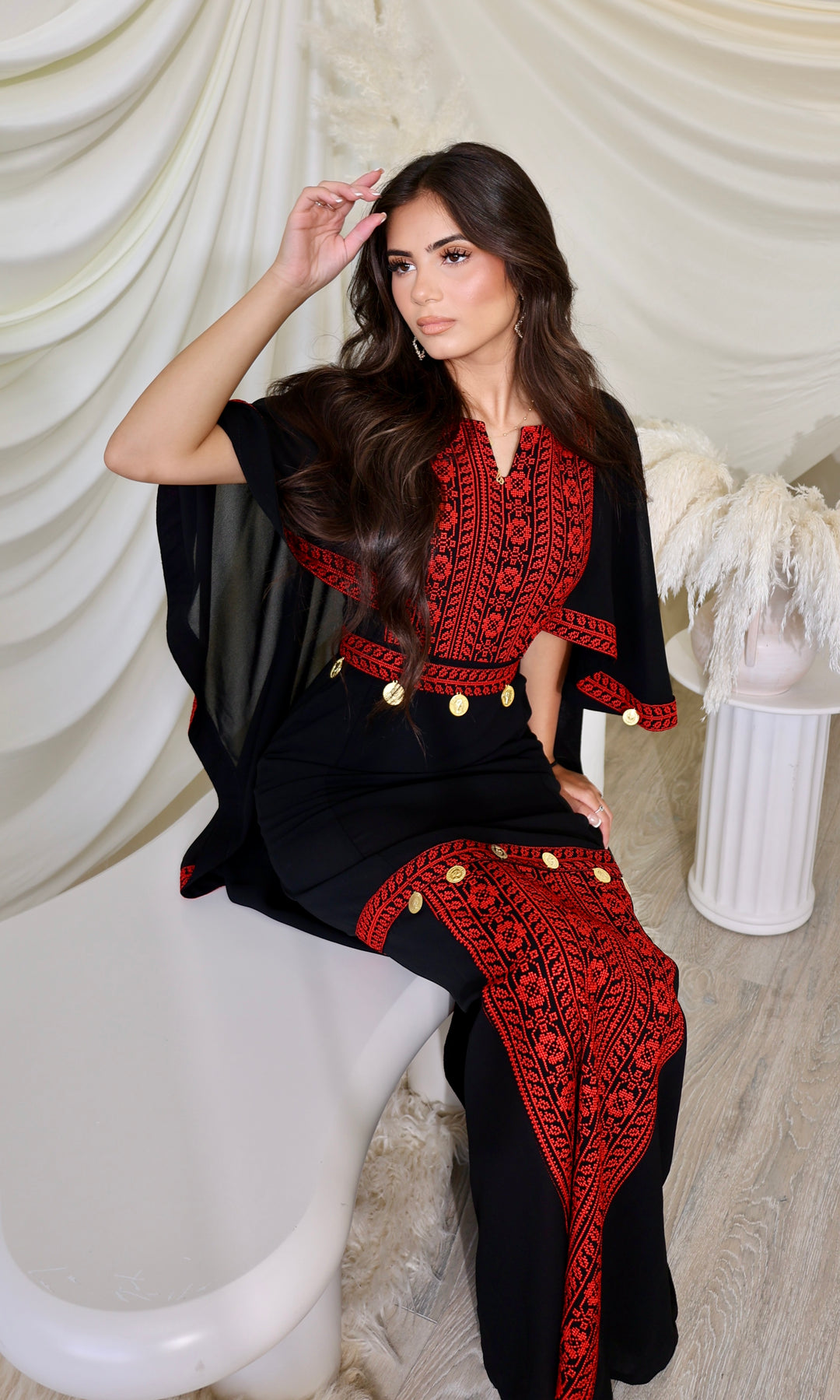 Falastina cape dress