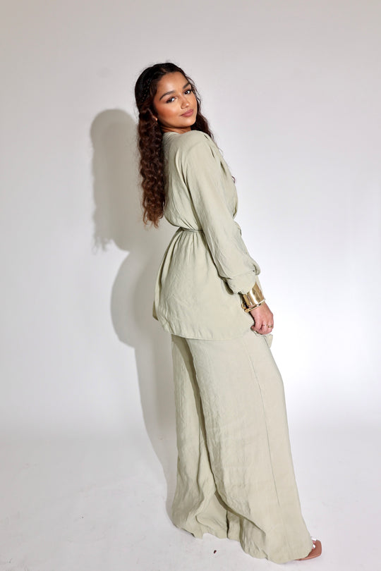Sarab Co-ord Wrap set