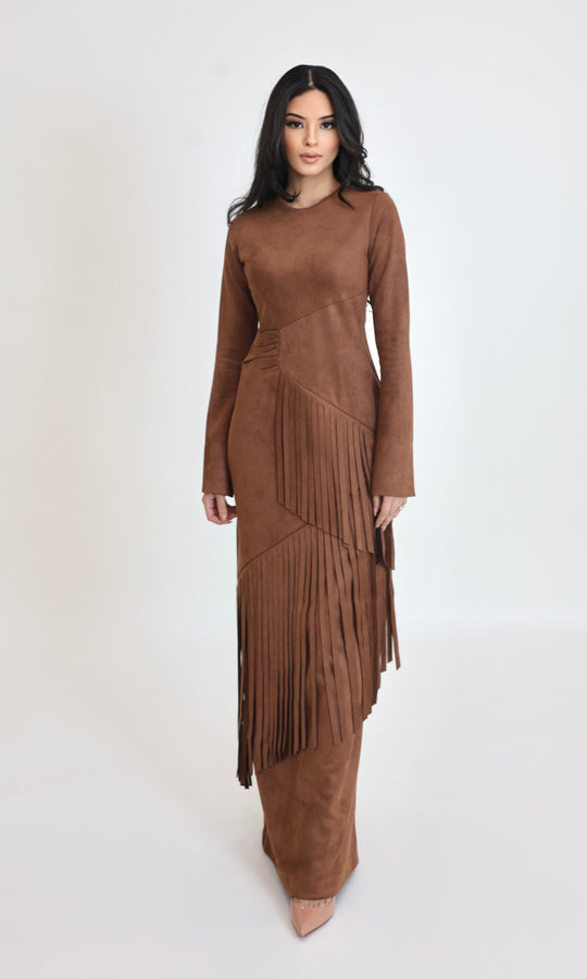 Miranda suede Maxi