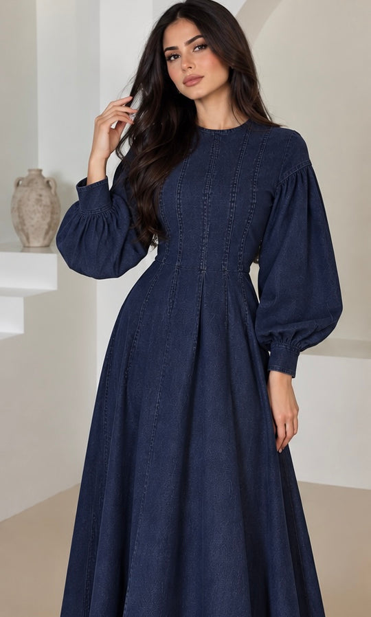 Selina Denim Maxi