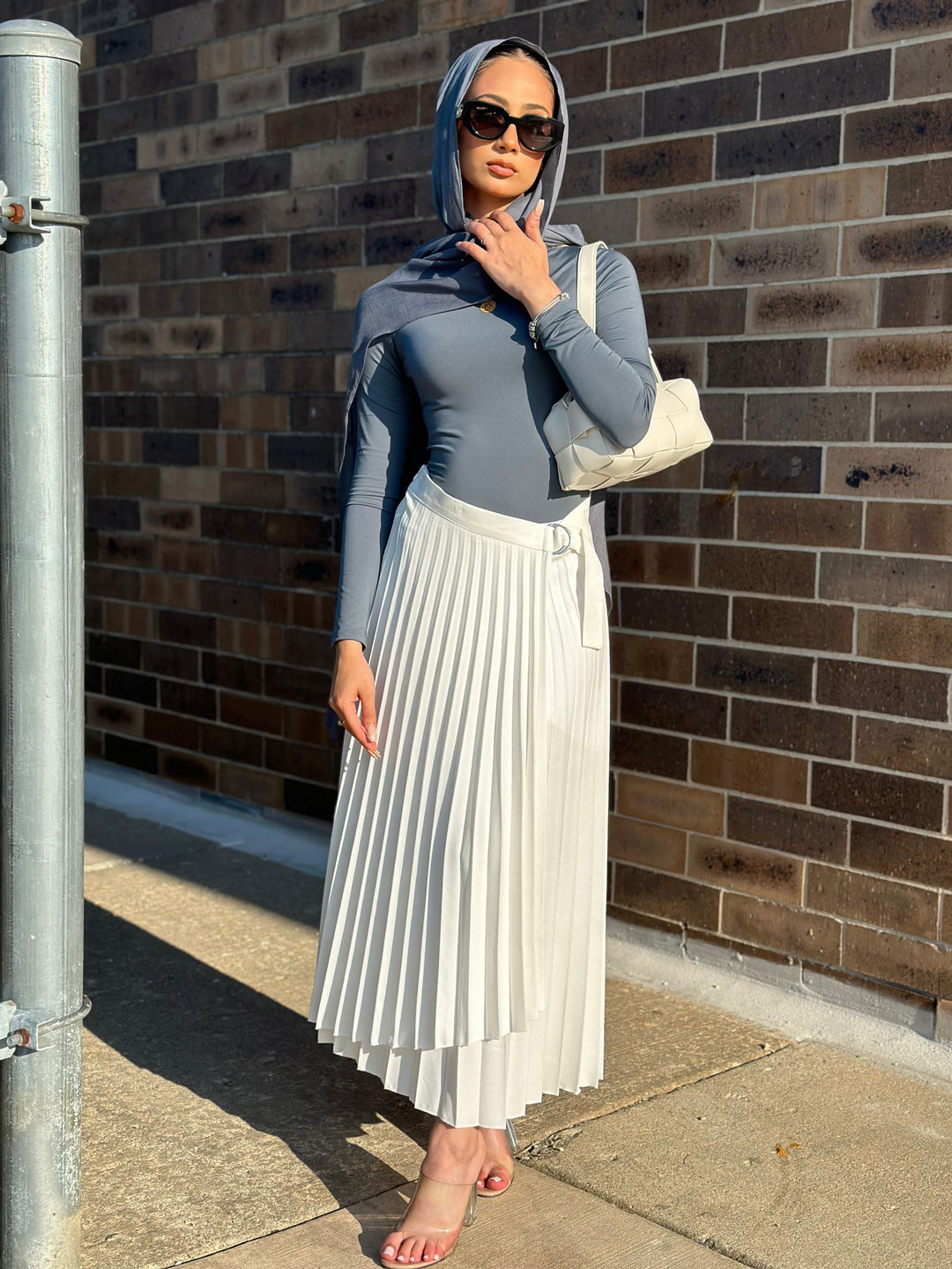 Lura Pleated skirt