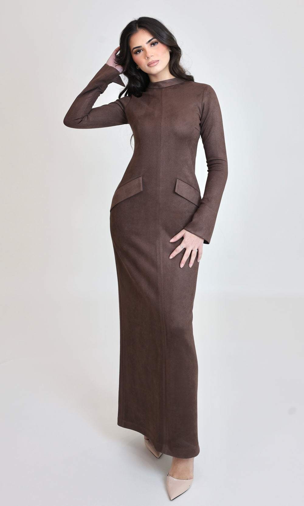 Gabriella suede Maxi