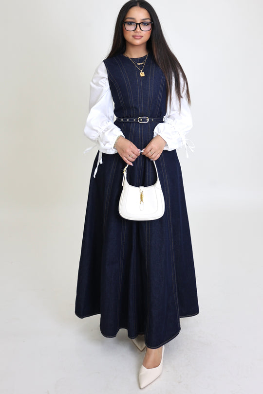 Sereen Denim Maxi