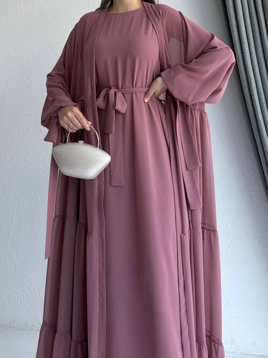 Halima Chiffon Abaya