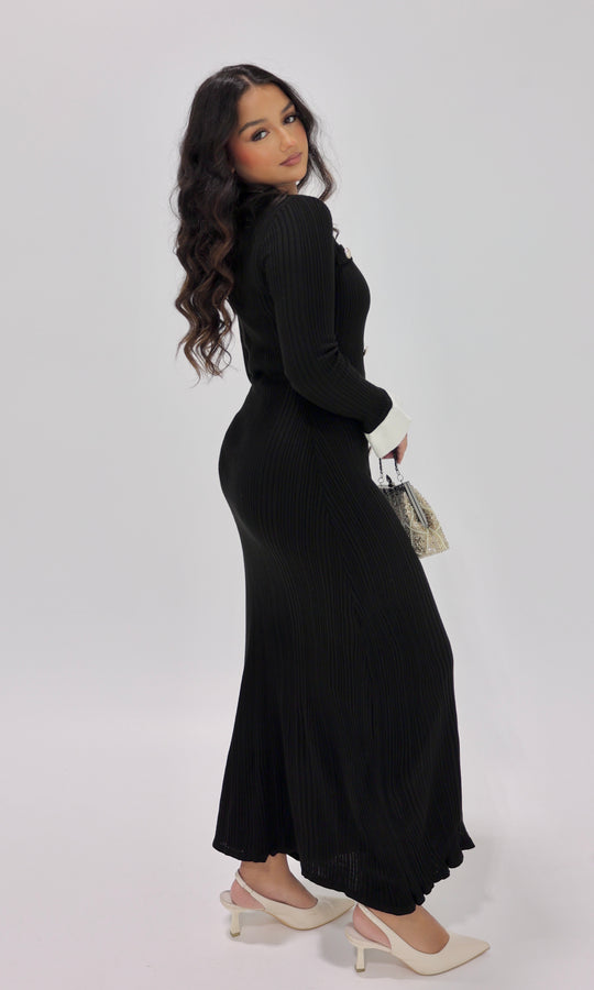 Linda Ribbed Maxi
