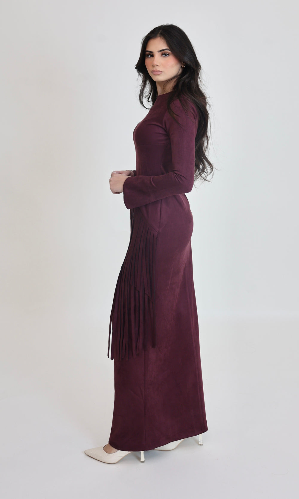 Miranda suede Maxi
