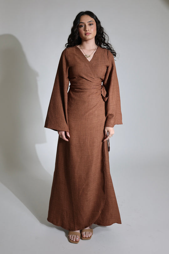 Amaya Wrap Dress