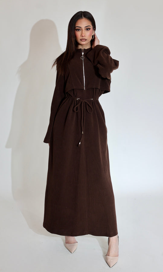 Randa Zip up Maxi