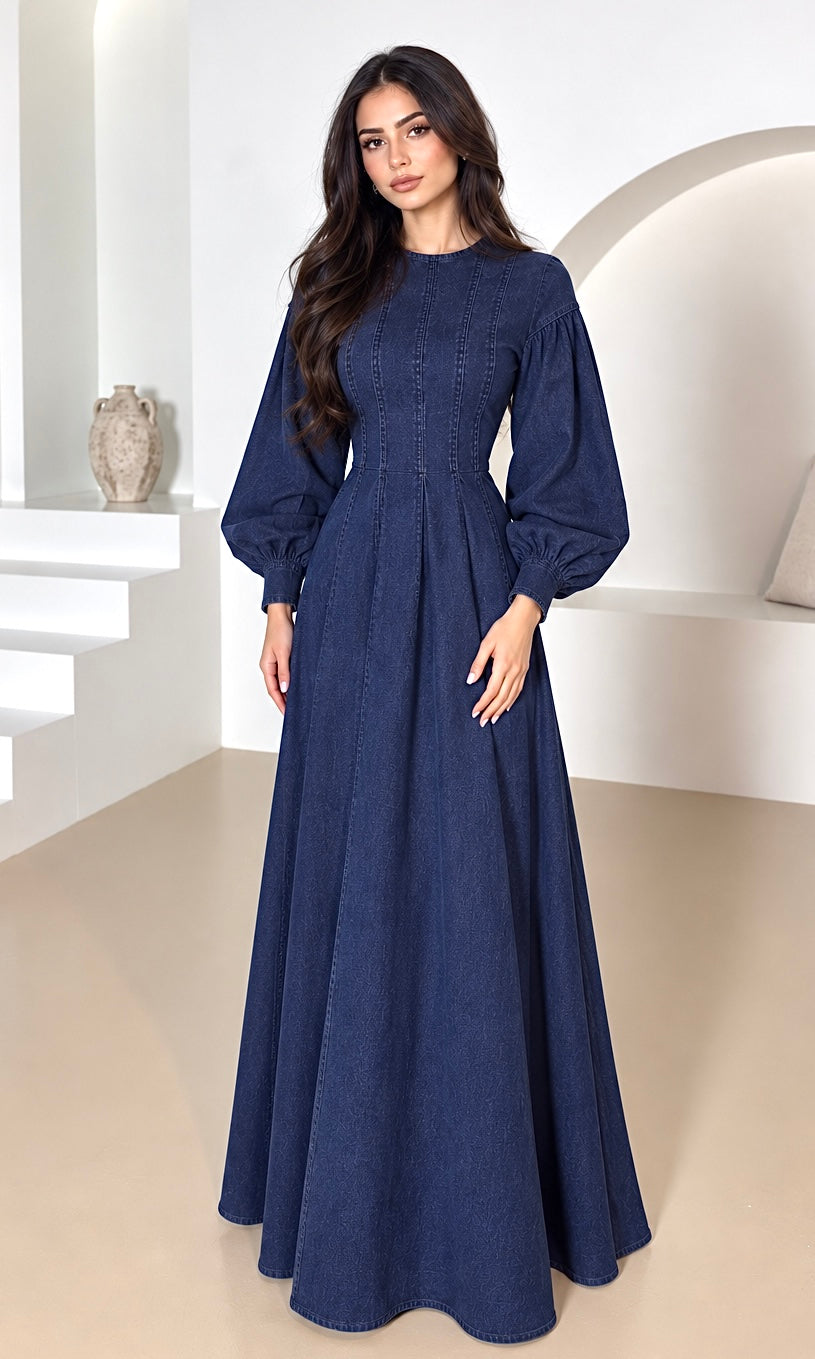 Selina Denim Maxi