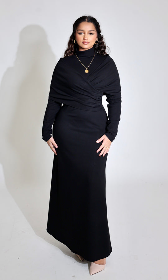 SERENITY Draped Maxi