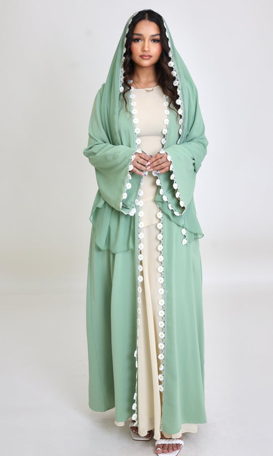 Daisy Bloom Abaya
