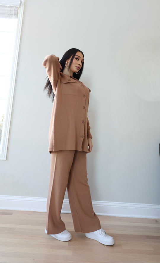 Coffee lounge wear set