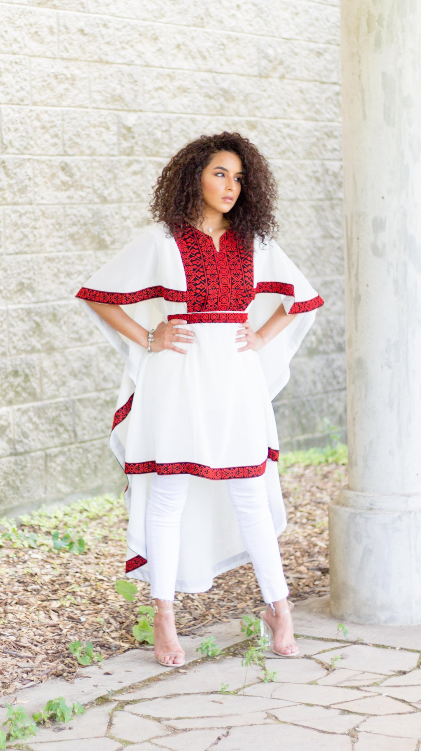 Palestinian Pride Cape dress