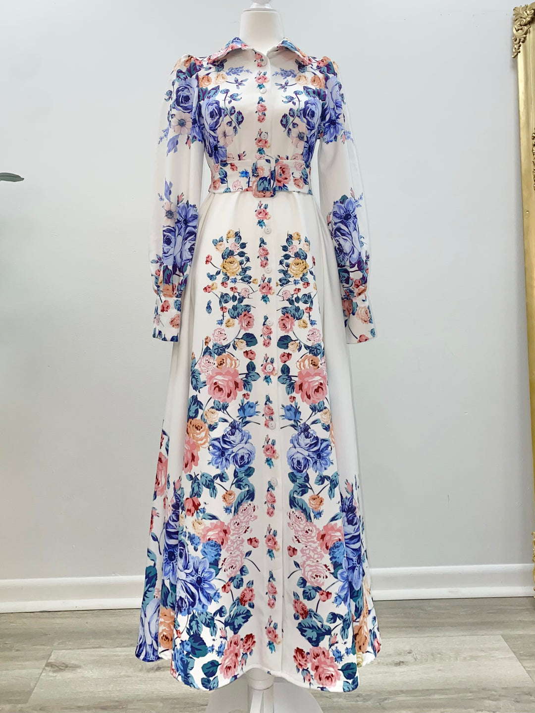 Andrea Floral maxi dress