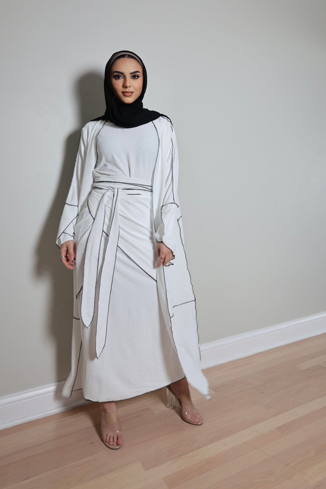 Narjas 3pcs Abaya