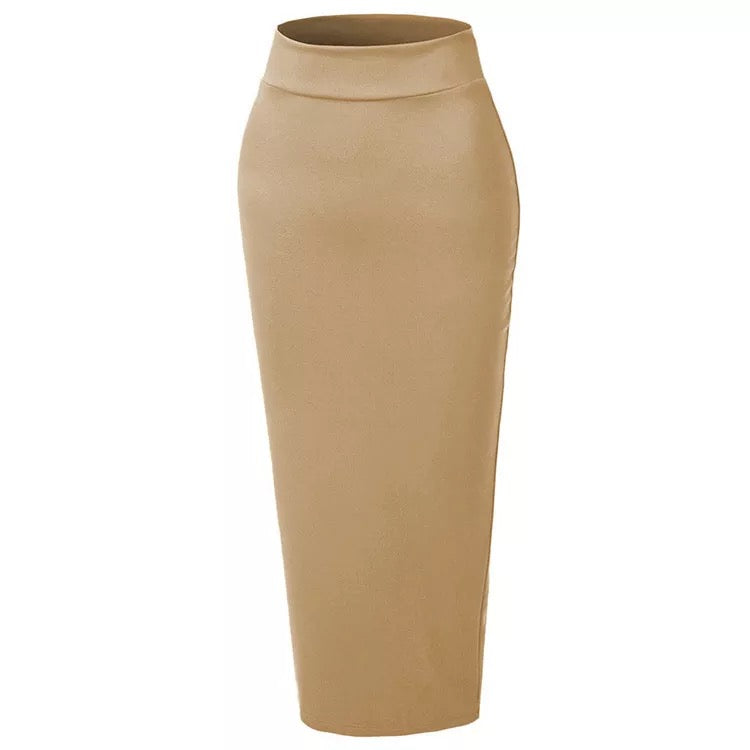 Thick Ribbed Maxi Skirts (5 colors)