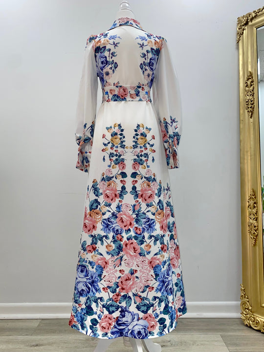 Andrea Floral maxi dress